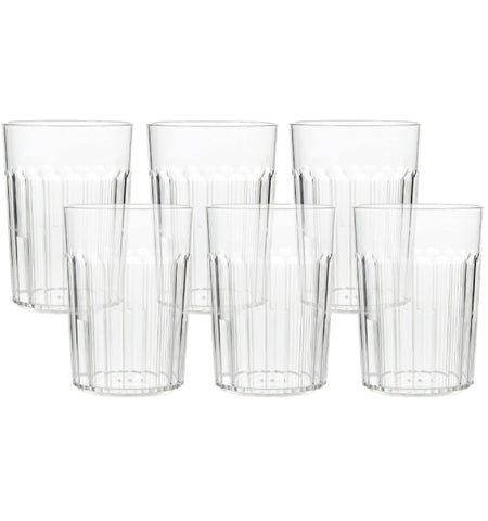 Arrow Home Products vasos plástico claros 10 oz, ideales para bebidas familiares.