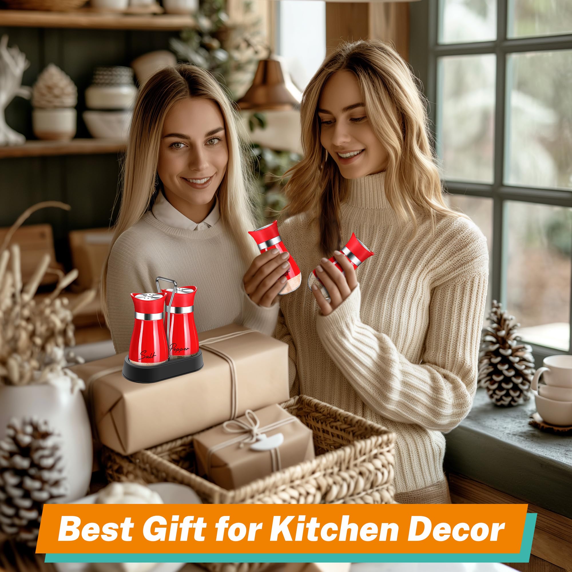 Arrozon regalo ideal para casa, acabado rojo festivo