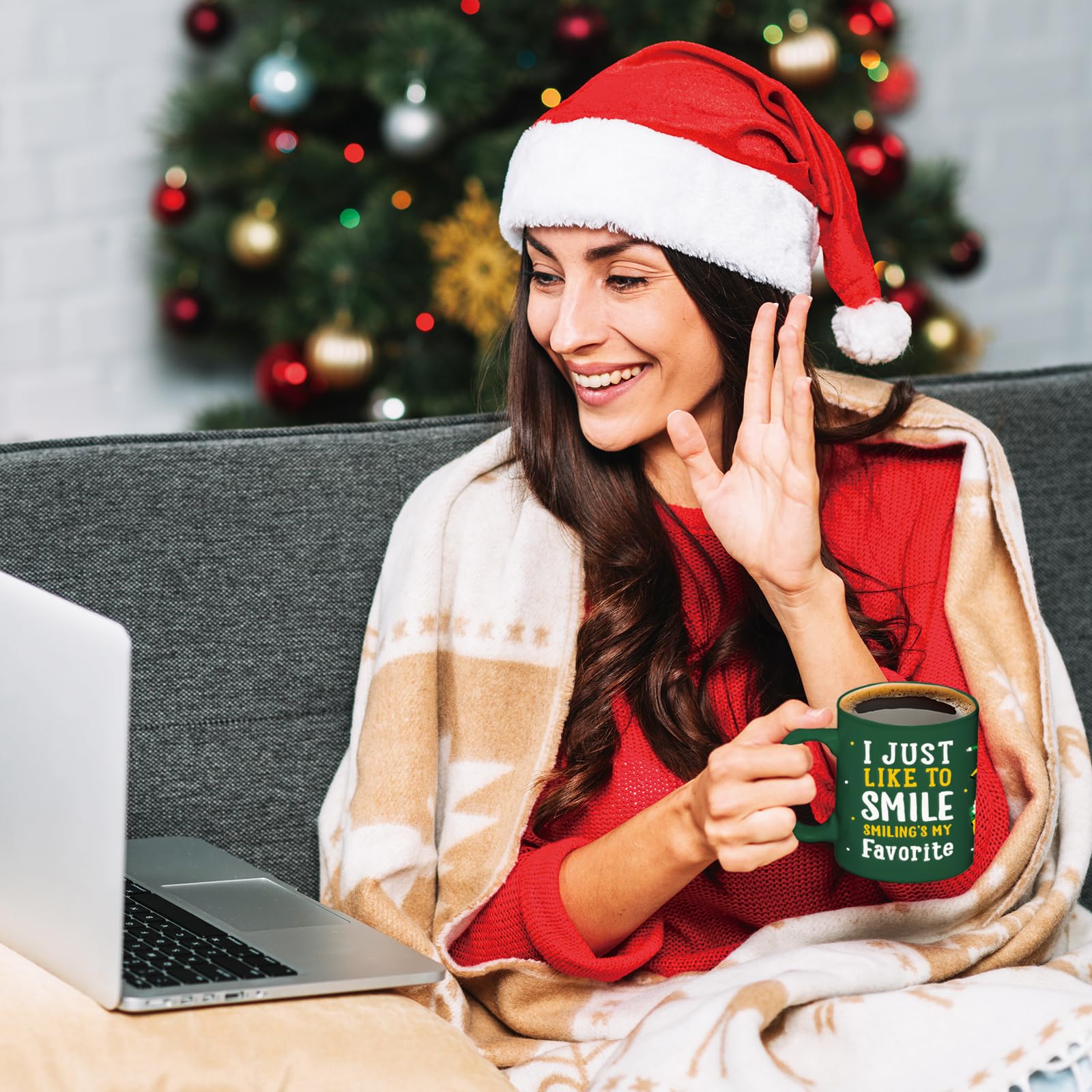 Taza Arsemica Buddy elfo, perfecta para mesa navidena y regalos entre colegas