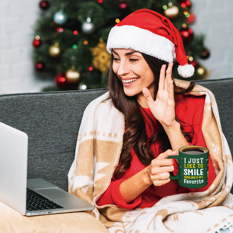 Taza Arsemica Buddy elfo, perfecta para mesa navidena y regalos entre colegas
