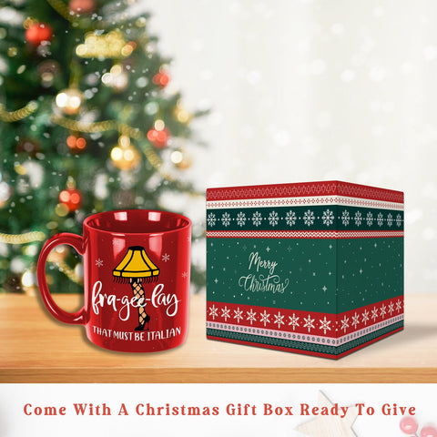 Diseño humor navideño de Arsemica en taza