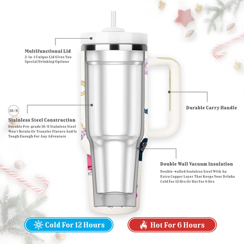 Arsemica tumler mantiene frío 12 horas y caliente 6 horas para bebidas.