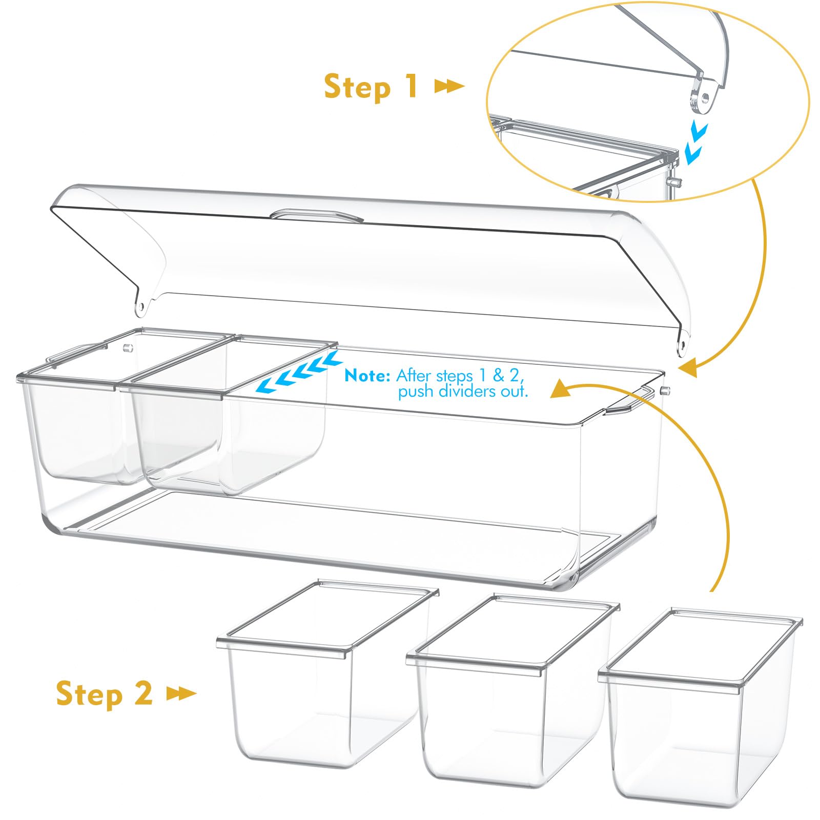 ARSTPEOE juego de 5 cucharas para servicio práctico y ordenado.