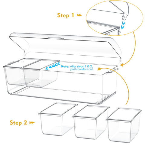ARSTPEOE juego de 5 cucharas para servicio práctico y ordenado.