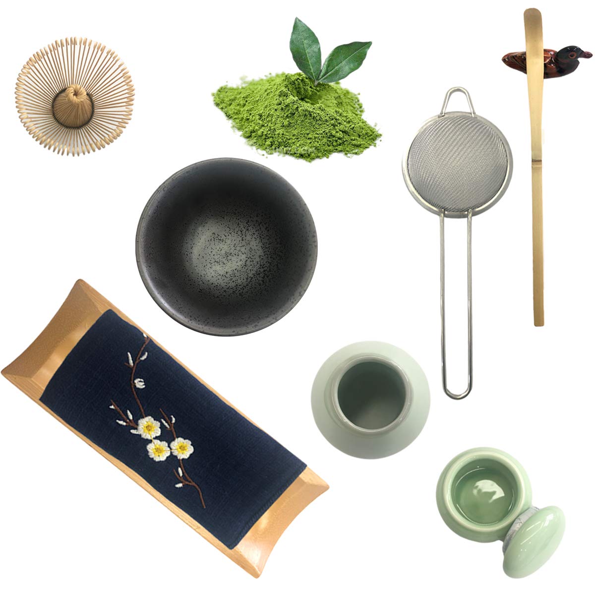 Artcome batidor de bambú para batir matcha suave y esponjoso.