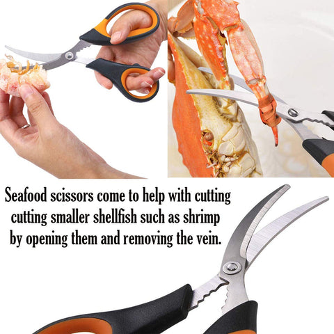 Artcome conjunto-mariscos-completo: todo en un solo kit para disfrutar mariscos en casa.