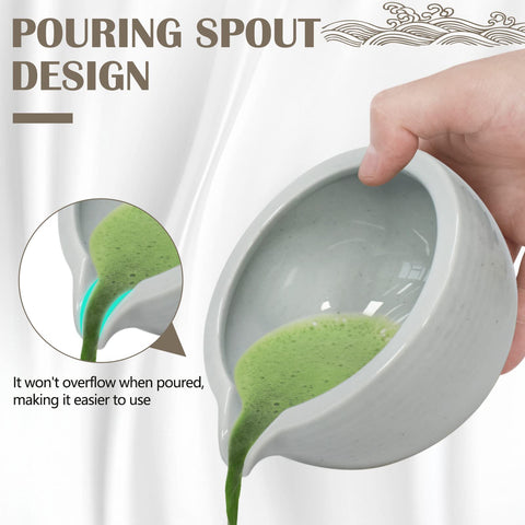 Artcome colador de polvo para un matcha suave y sin grumos.