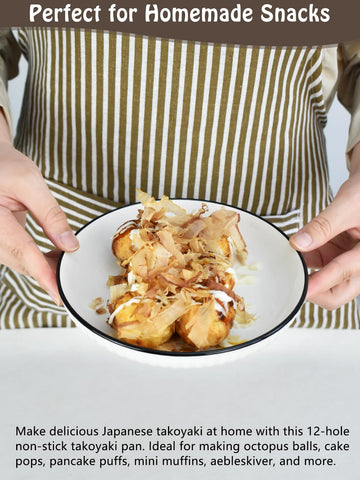 Artcome bolas de takoyaki listas para servir