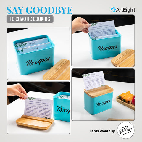 Caja ArtEight negra en la cocina, estilo moderno y práctico.