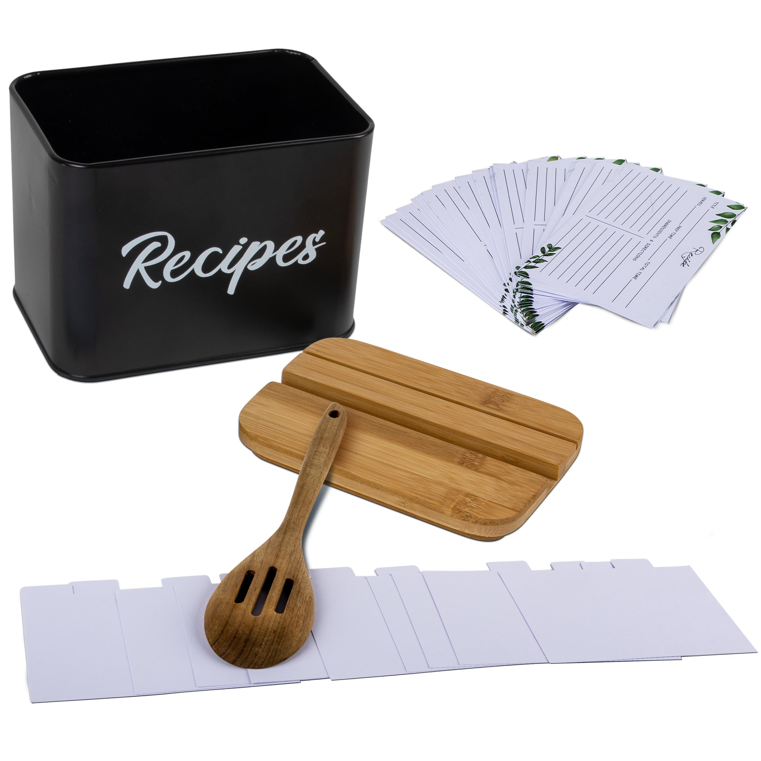 Cartas de receta ArtEight 4x6 listas para escribir y guardar.