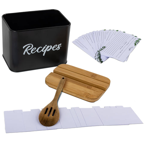 Cartas de receta ArtEight 4x6 listas para escribir y guardar.
