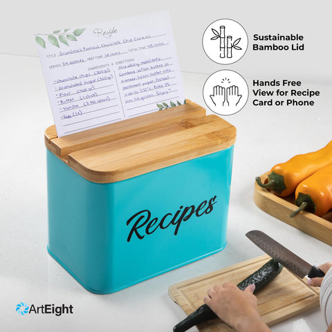 ArtEight caja blanca con color negro para diferentes estilos de cocina