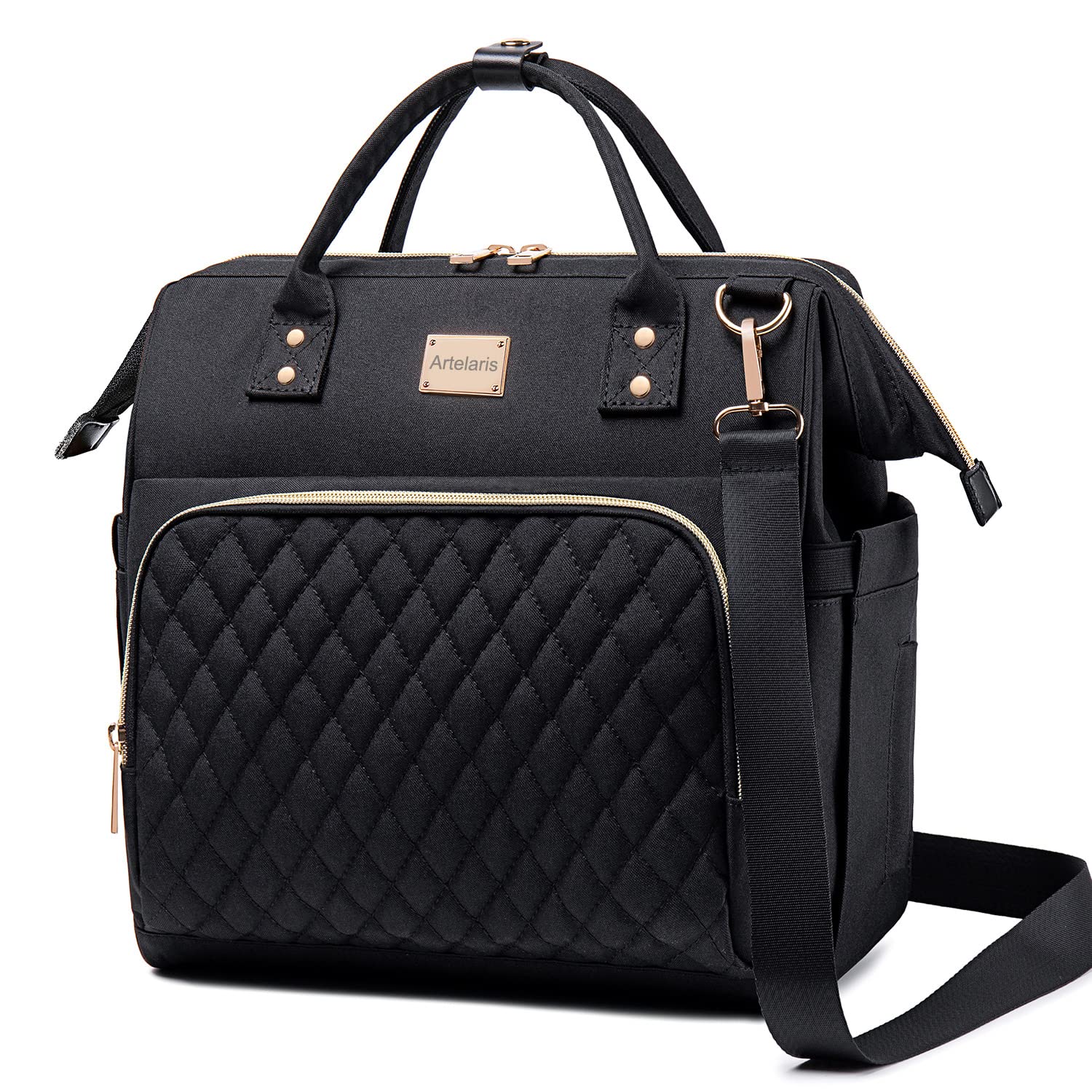 Artelaris bolsa de almuerzo aislada vista frontal, ideal para trabajo o picnic