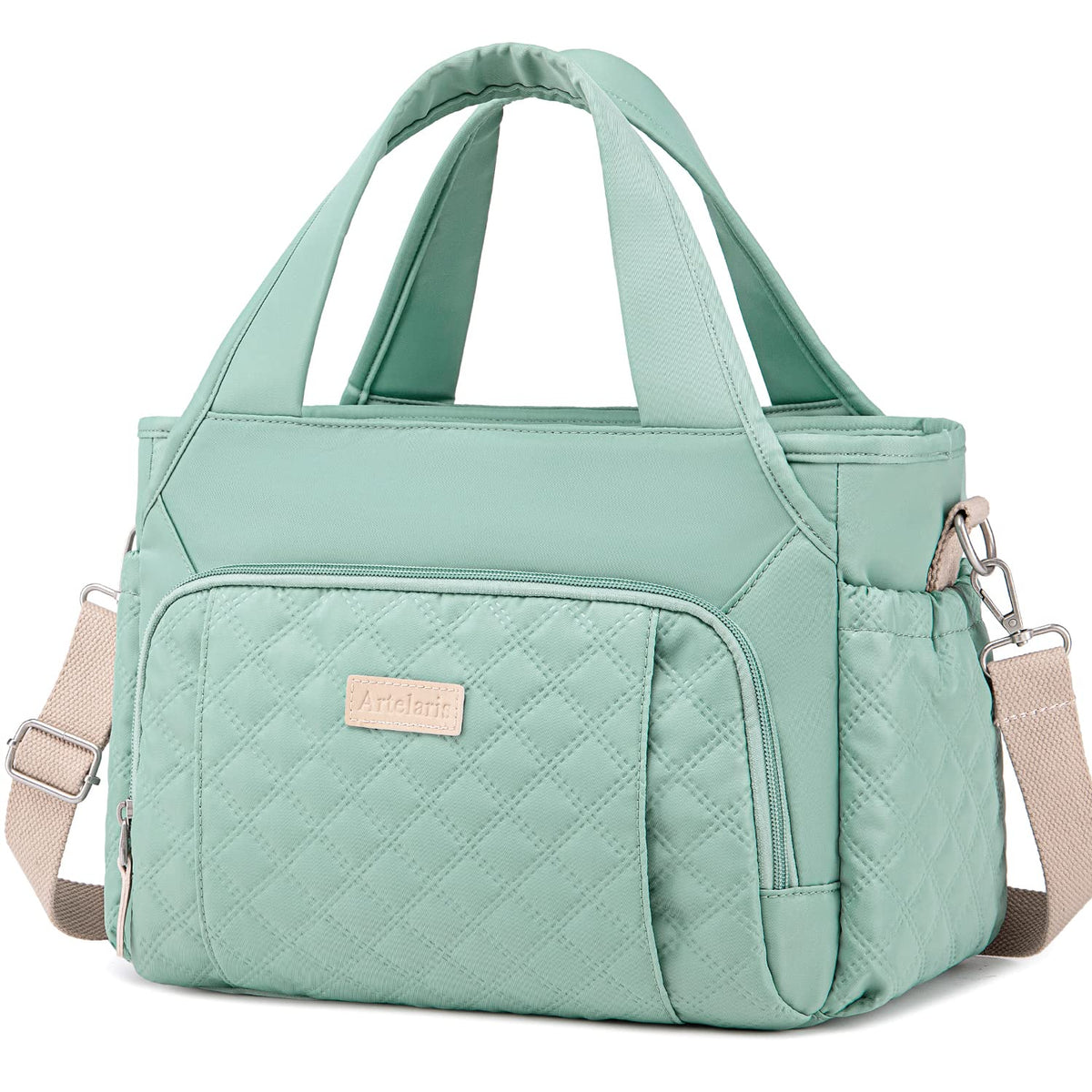 Artelaris bolsa de almuerzo aislada para mujer con diseño espacioso y frescura prolongada.