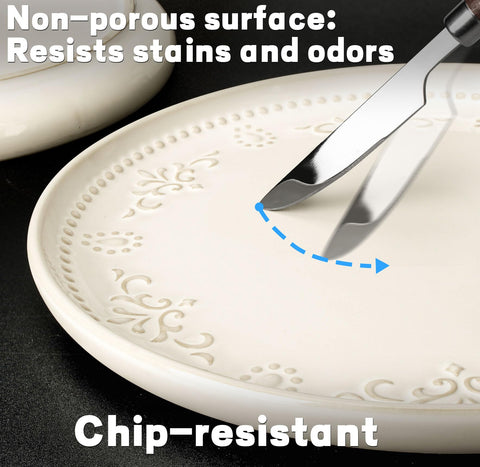 Artena cerámica duradera apta para microondas, horno y lavavajillas