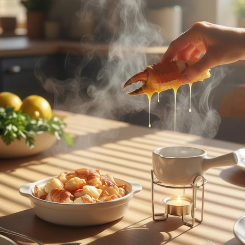 Artestia mantequera cerámica con mango, diseño elegante para servir mantequilla.