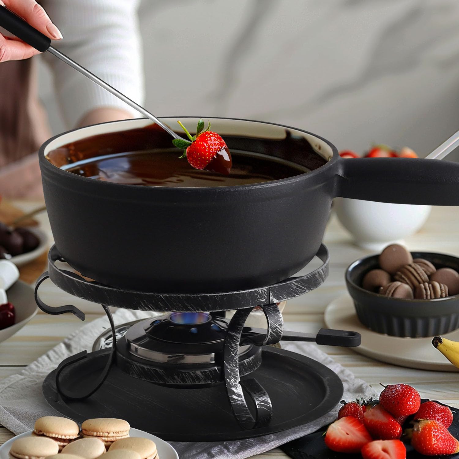 Artestia, quemador estable para calor controlado durante la fondue.