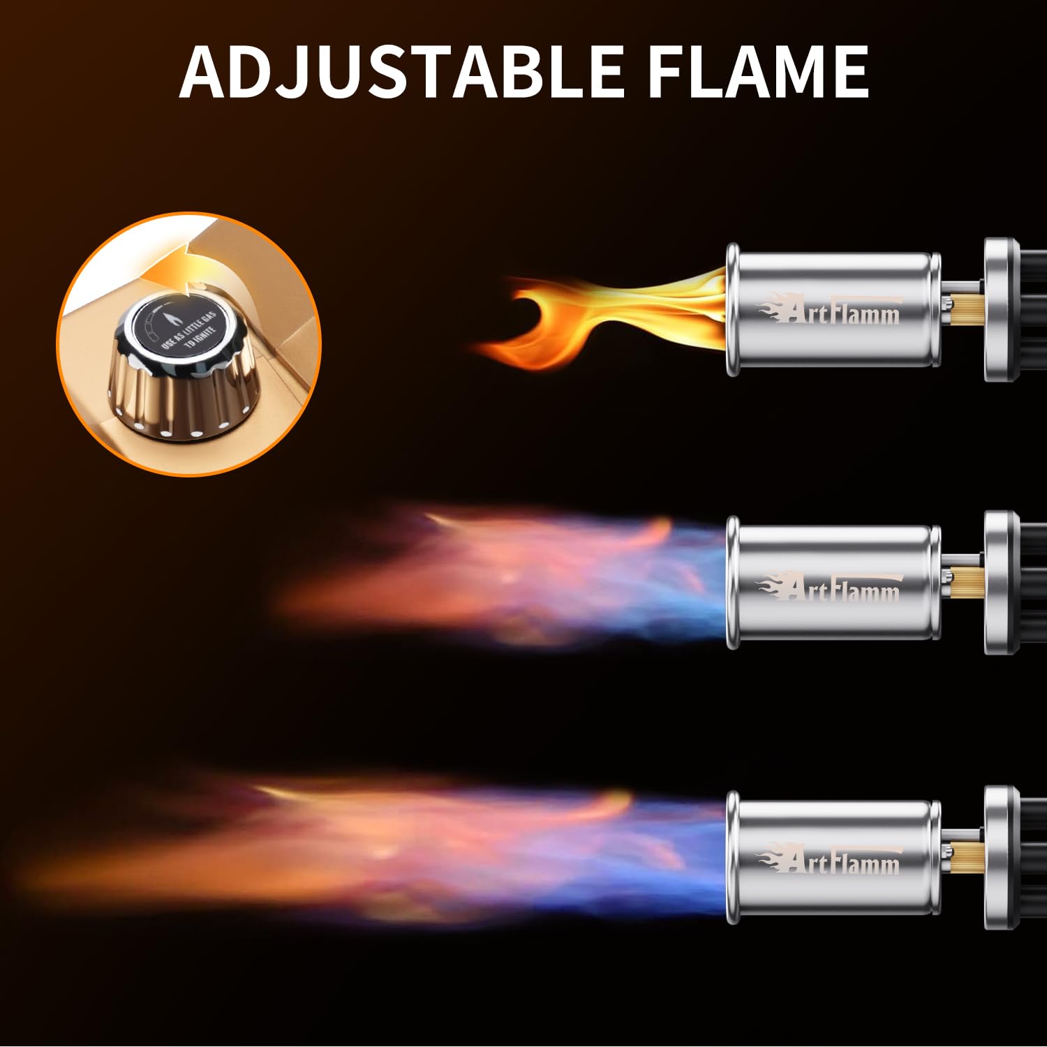 ARTFLAMM uso exterior para asados, barbacoas y camping