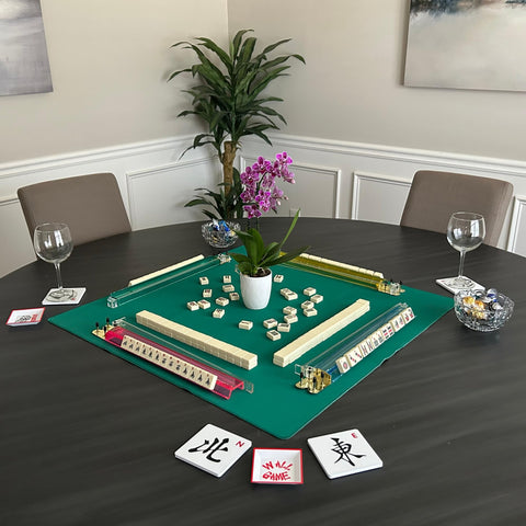 Artful 3D posavasos mahjong-diseño-impreso-3d-pla, duraderos y ligeros