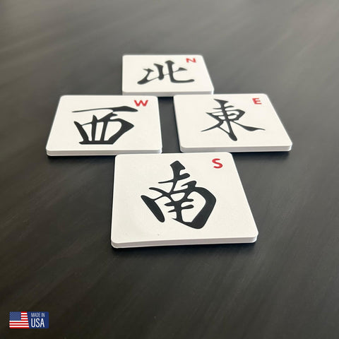 Artful 3D posavasos mahjong-respaldo-de-corcho, protección de superficies