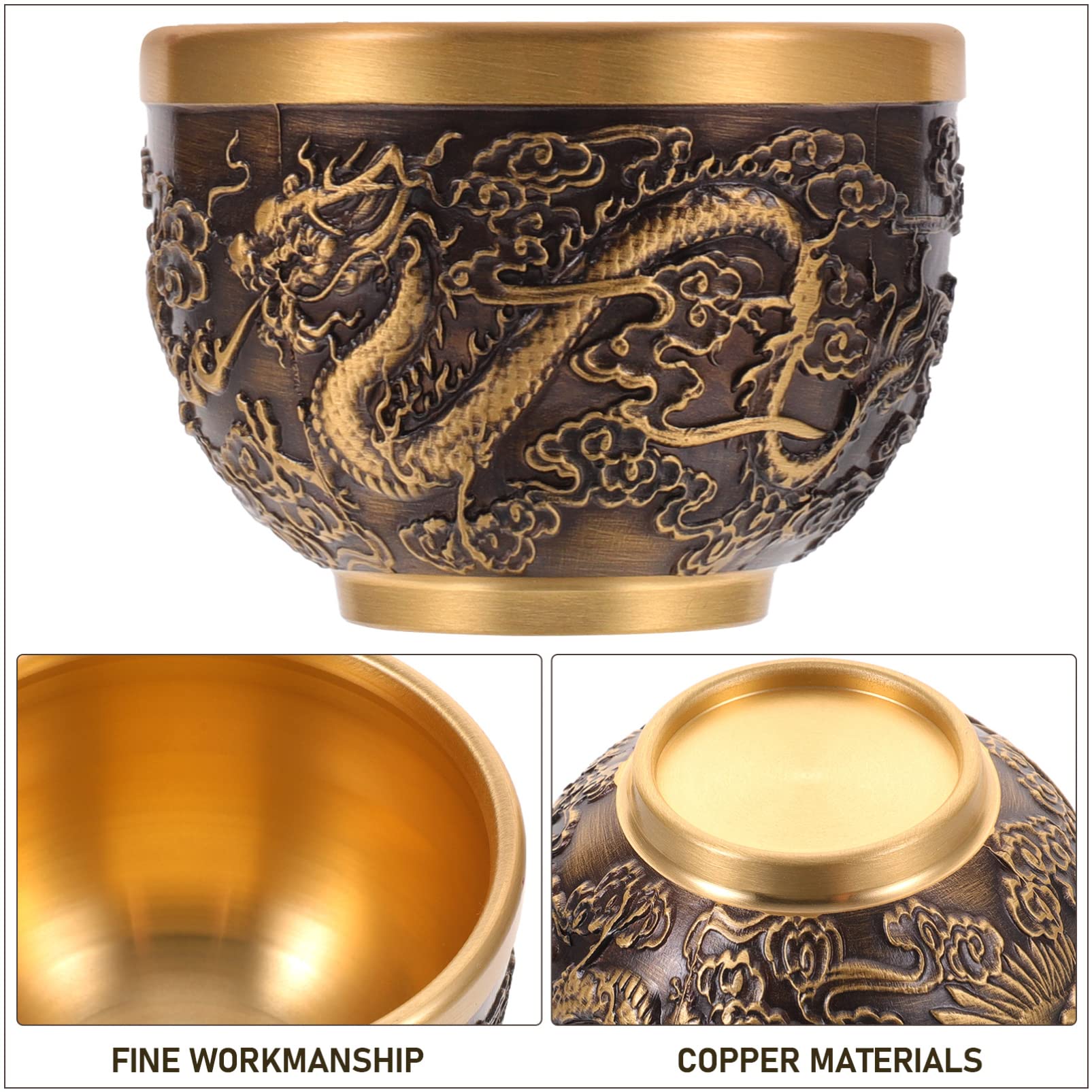 ARTIBETTER taza de cobre, interior liso y fácil de limpiar.