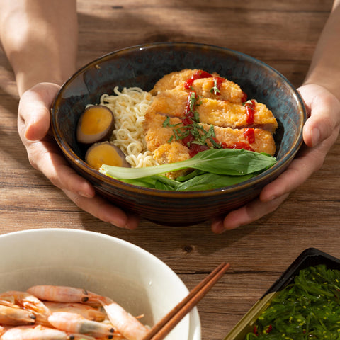 ArtifexCeram empaque regalo ramen verdigris, perfecto para inauguraciones o cumpleaños