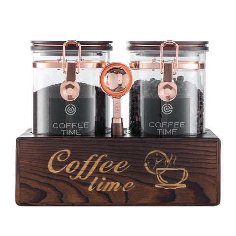 ARTIFORM jarras de vidrio borosilicato para café, claridad y almacenamiento seguro