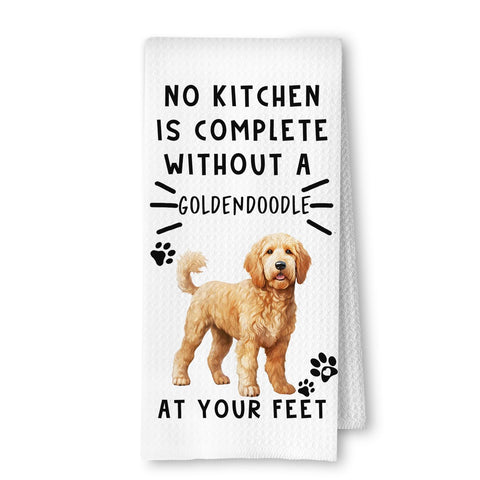 ArtisaEura Goldendoodle, toallas de cocina con panal, absorbentes y de secado rápido.