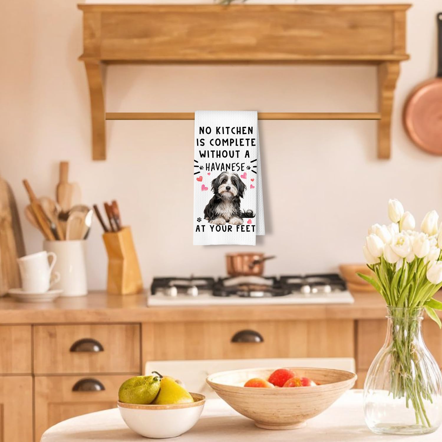 Toallas ArtisaEura havanese, absorción rápida para la cocina y el baño.