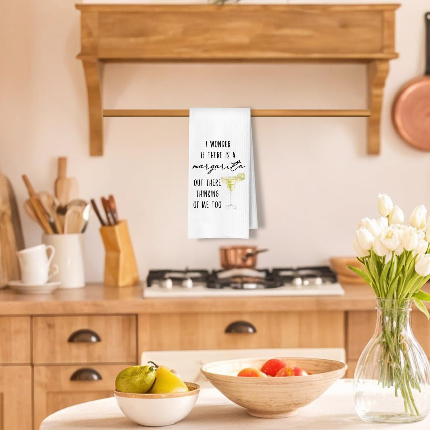 ArtisaEura Margarita: toallas de cocina con textura en waffle para absorción eficiente
