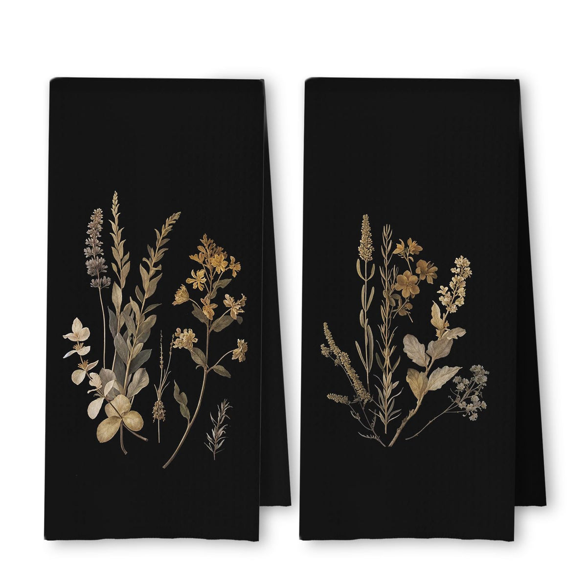 ArtisaEura toalla de cocina floral, textura panales, para secado rápido.