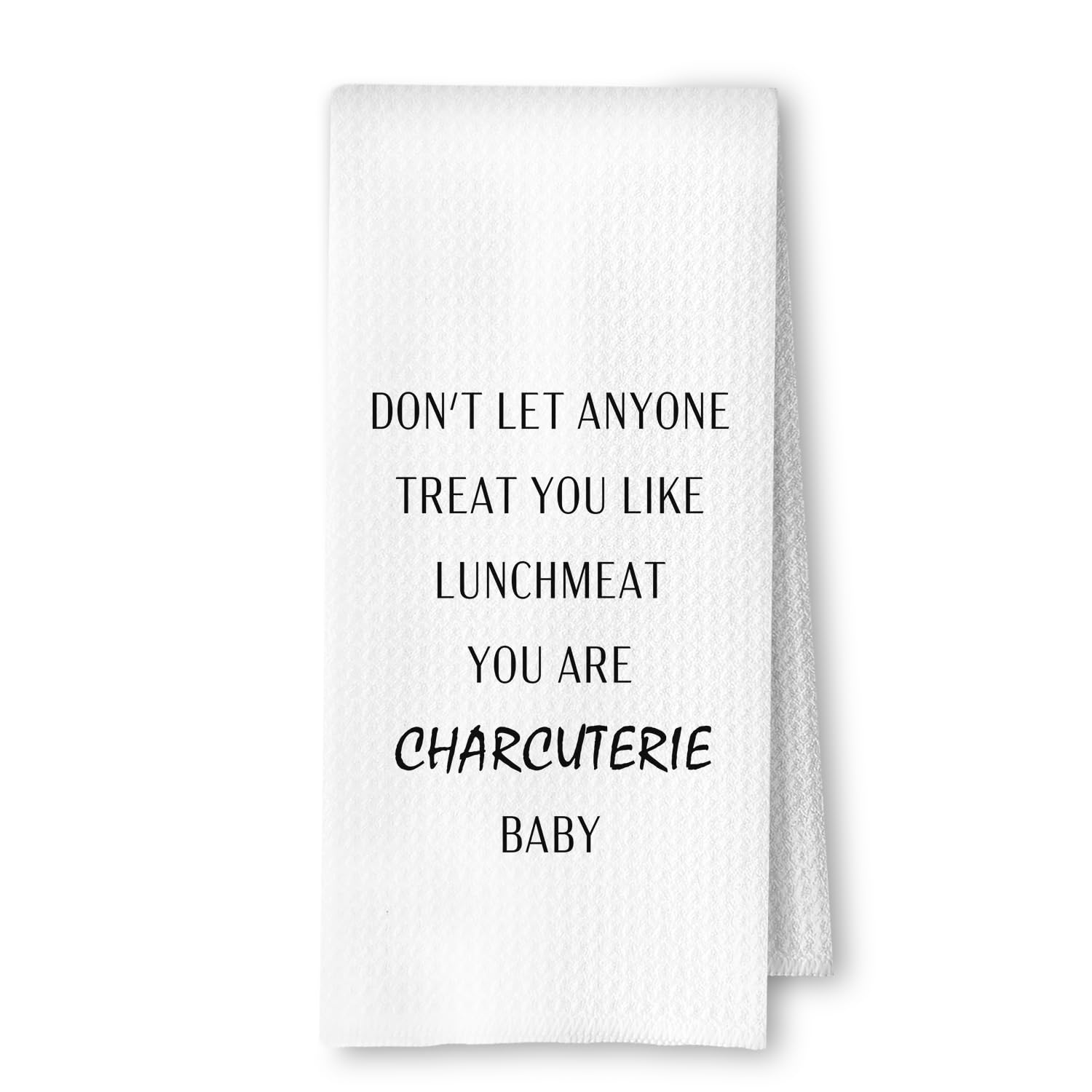 ArtisaEura toalla de cocina con frase divertida para uso diario y regalo.