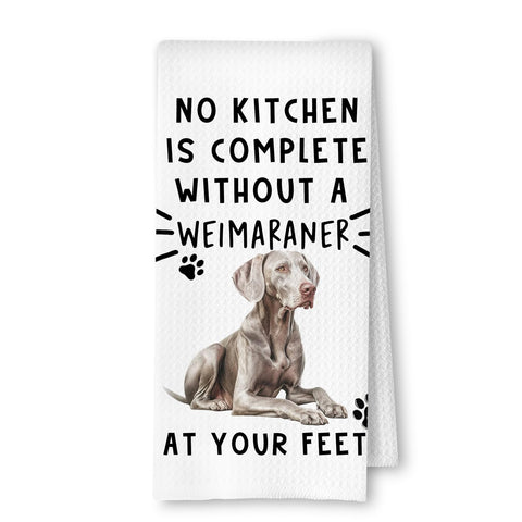 Toalla de cocina ArtisaEura con diseño Weimaraner para secado rápido
