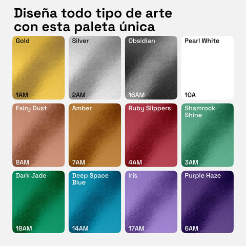 ARTISTRO rotuladores metálicos para rocas: colores brillantes y duraderos para pintar.