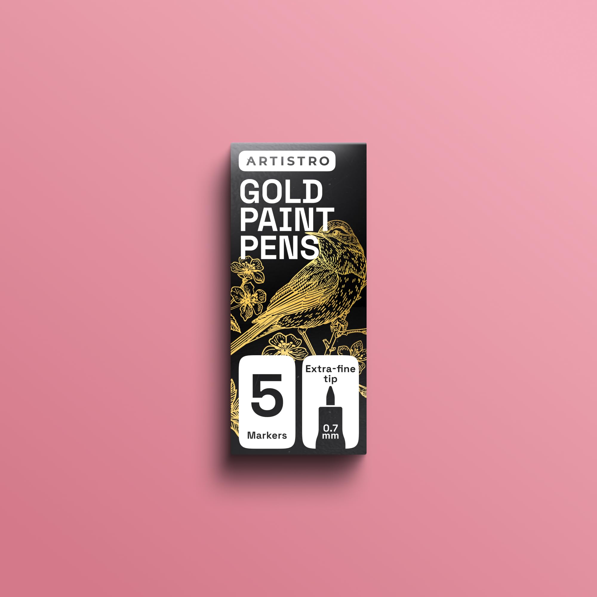 Tinta italiana y punta japonesa en ARTISTRO para calidad.