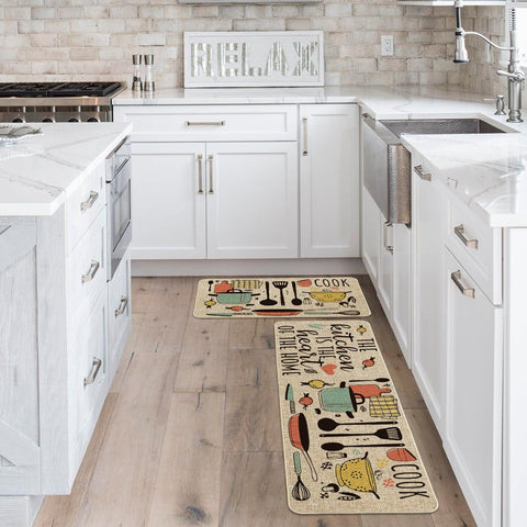 Alfombra Artoid Mode para cocina, antideslizante, base estable para seguridad