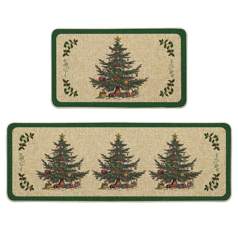 Alfombra Artoid Mode para cocina, Navidad, 17x29, protege el suelo.