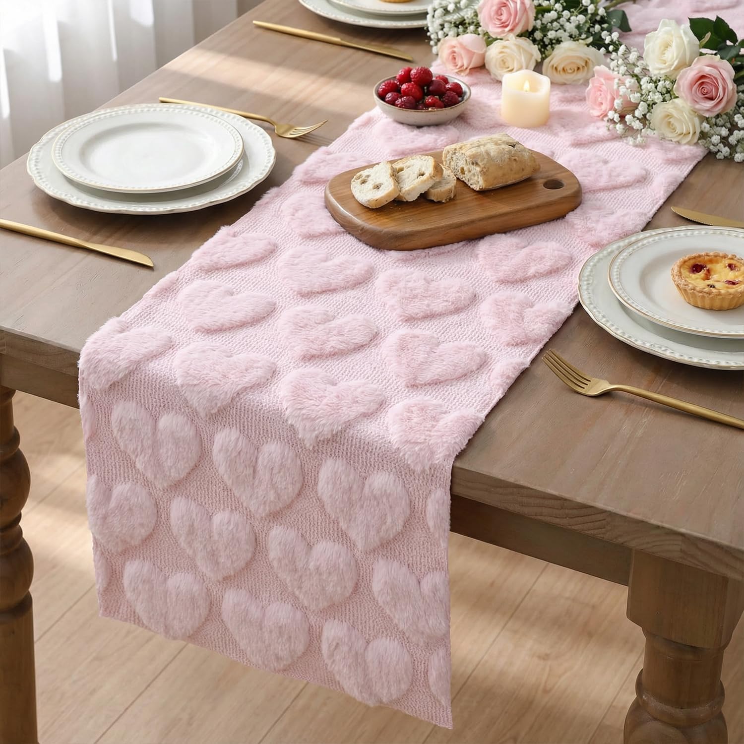 Artoid Mode ambiente-rosa, ideal para fiestas y comidas