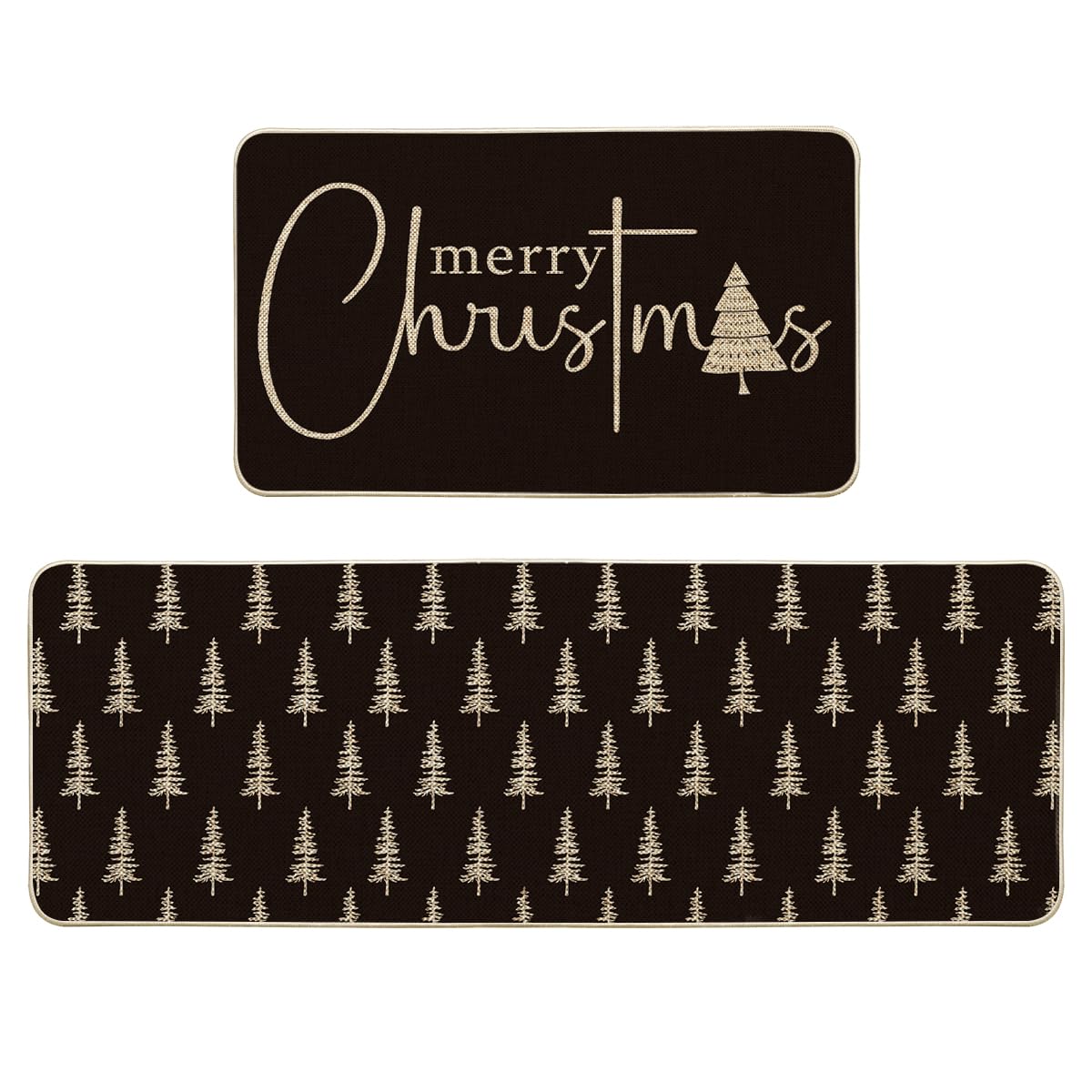Artoid Mode tapete navideño para cocina 17x29: decorativo y protege el suelo.