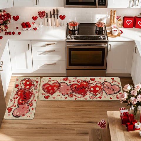 Conjunto de dos alfombrillas Artoid Mode para cocinas y entradas.
