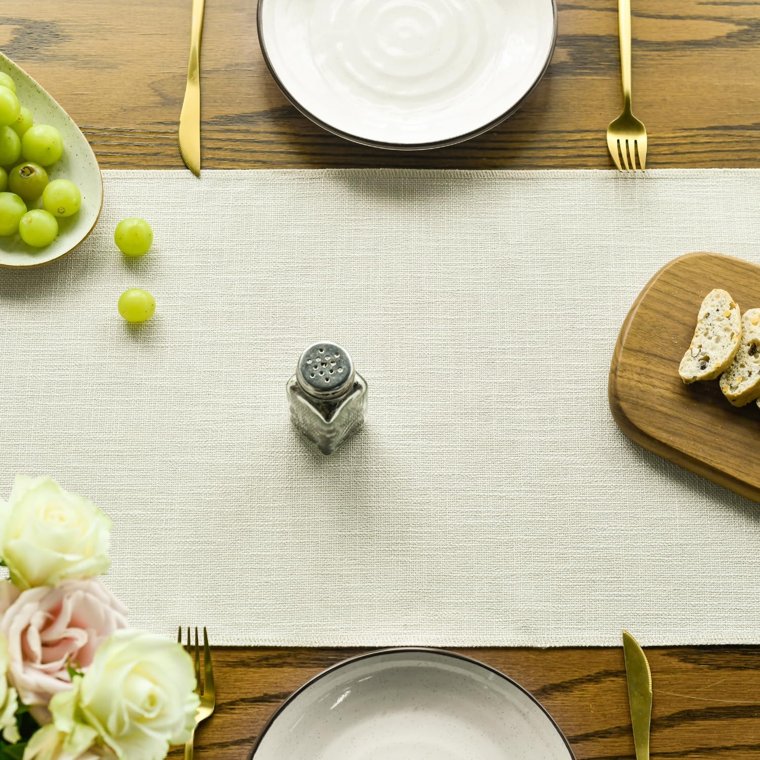 Artoid Mode mantel beige, enfoque franjas-beige, ideal para cenas temáticas.