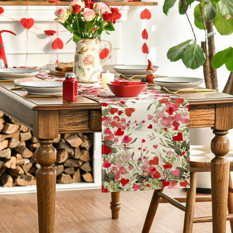 Artoid Mode Camino de Mesa para comedor, textura suave y ambiente elegante