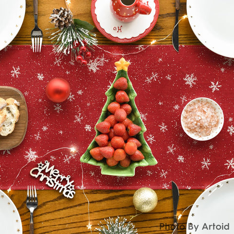 Artoid Mode: cinta de mesa navidad en 13x36 para uso diario y fiestas.