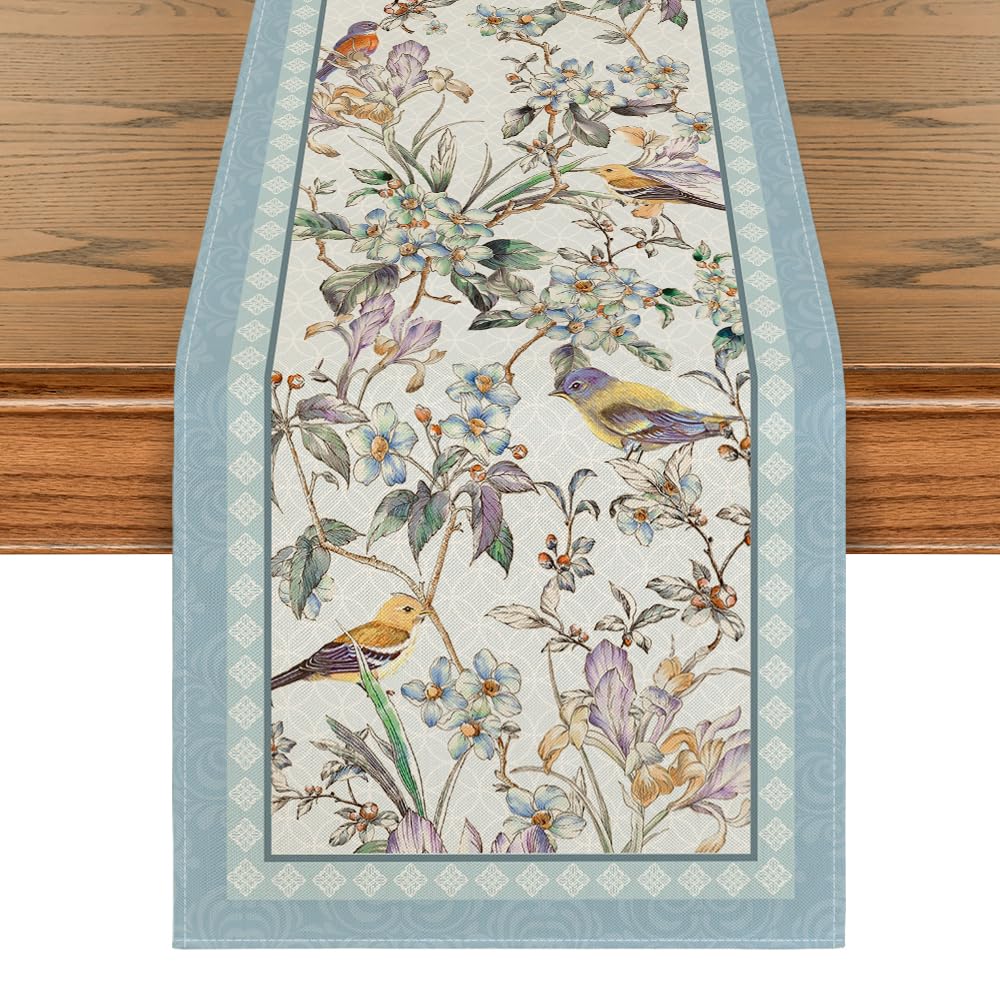 Artoid Mode diseño con aves y flores para estilo fresco.
