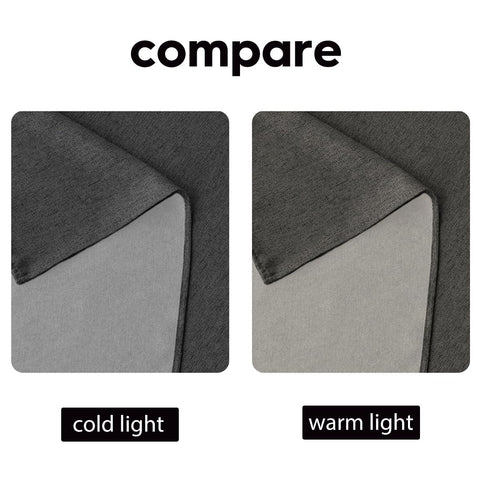 Lavable a máquina de Artoid Mode cubre mantel gris 13x72