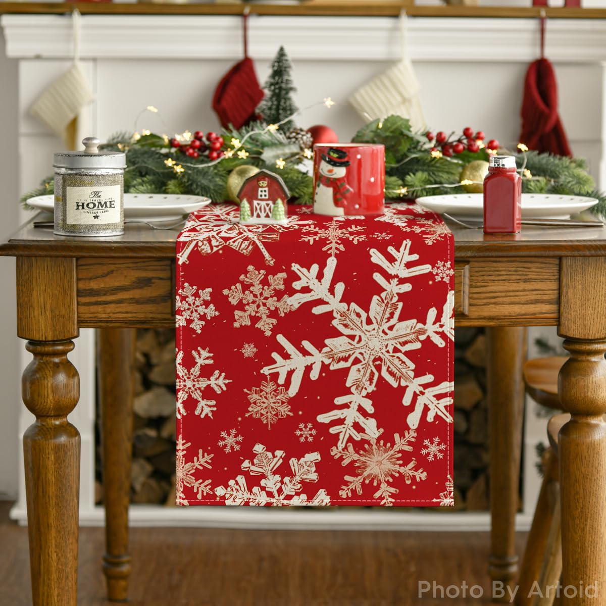 Decoración práctica para eventos y cenas navideñas con Artoid Mode.