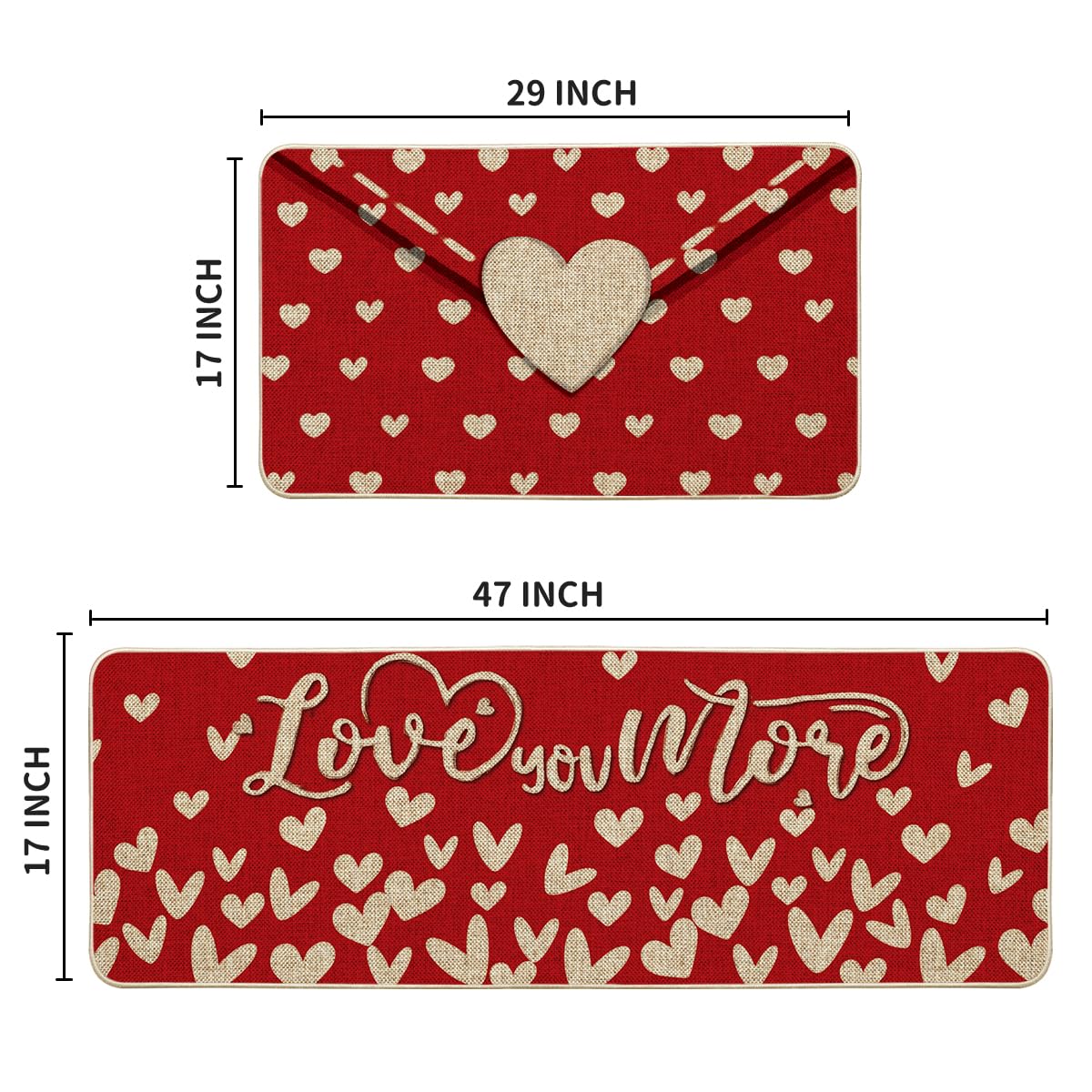 Materiales duraderos de poliéster y caucho reciclado en Artoid Mode Envelope Love You More.