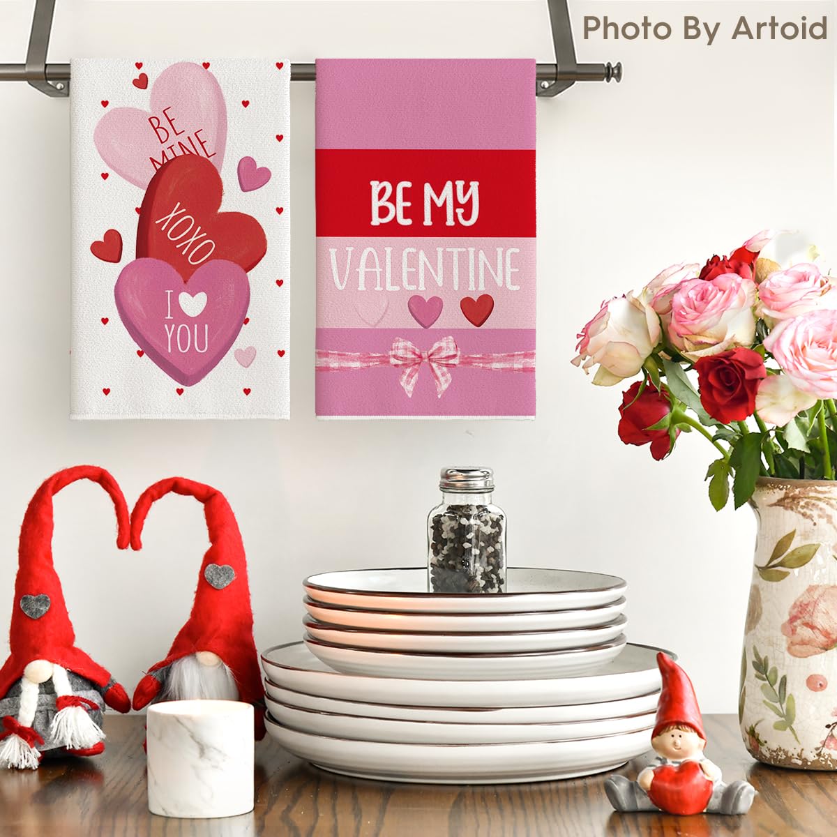 Artoid Mode estilo-farmhouse: toallas de cocina decorativas para uso diario.