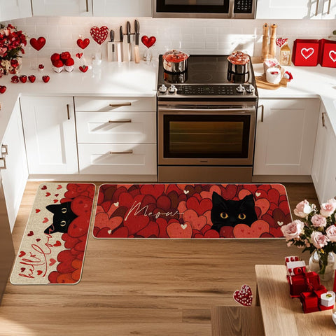 Almohadilla Artoid Mode para cocina, diseño felino y colorido, fácil de decorar.