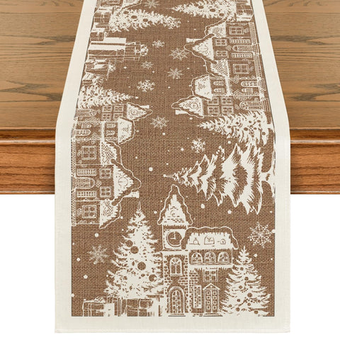 Artoid Mode Igloo Cedar, silueta-nieve, ideal para decorar la mesa en Invierno
